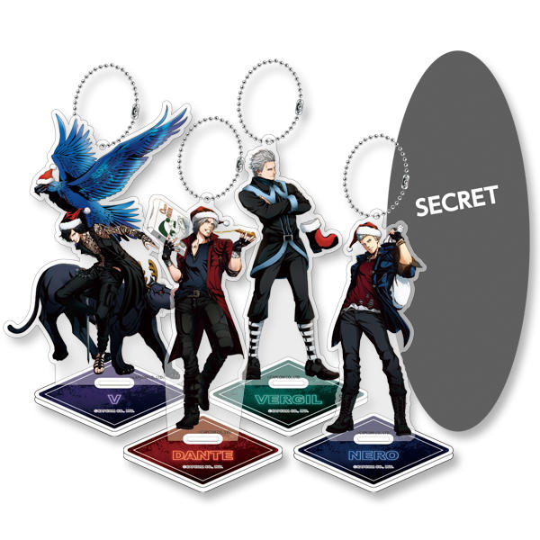 DMC5 Special Edition × CAPCOM STORE Xmas トレーディングアクリルスタンドキーホルダー