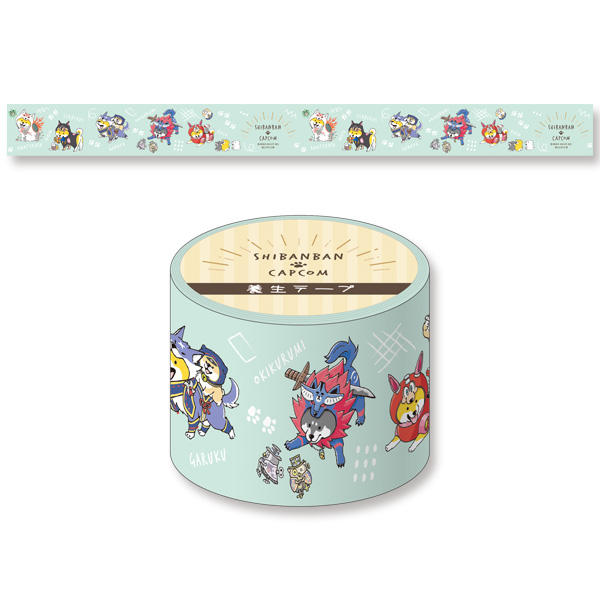 しばんばん×CAPCOM 養生テープ