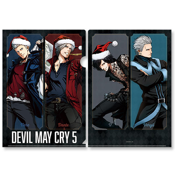 DMC5 Special Edition × CAPCOM STORE Xmas クリアファイルB