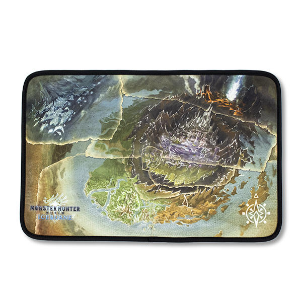 CAPCOM STORE モンスターハンターワールド：アイスボーン フィールドMAPデスクマット