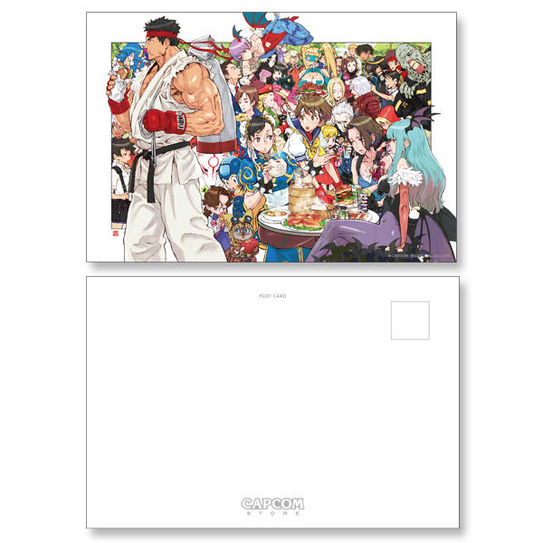 CAPCOM STORE 「西村キヌ」描き下ろし ポストカード