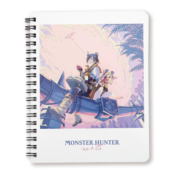 【CAPCOM CREATORS LABEL】Retro Style Design × Monster Hunter: World リングノート