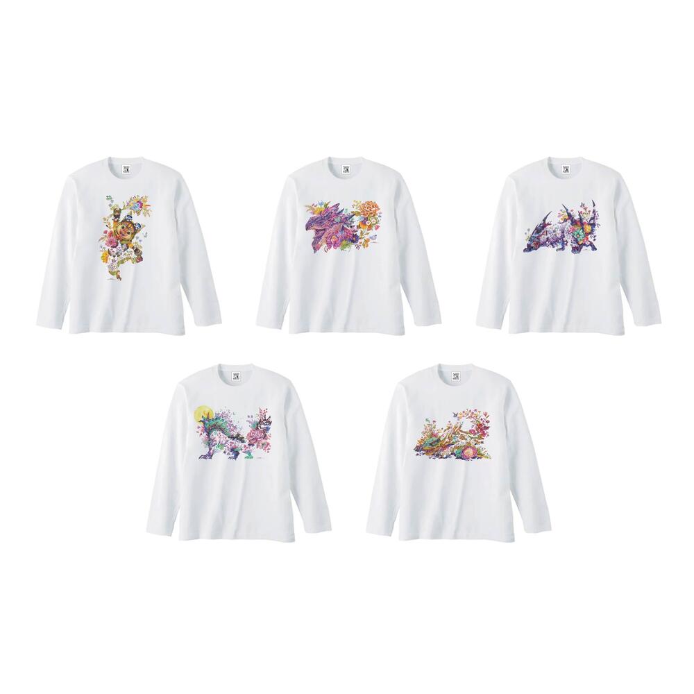 モンスターハンター20th×タケダ ヒロキ ロングTシャツ