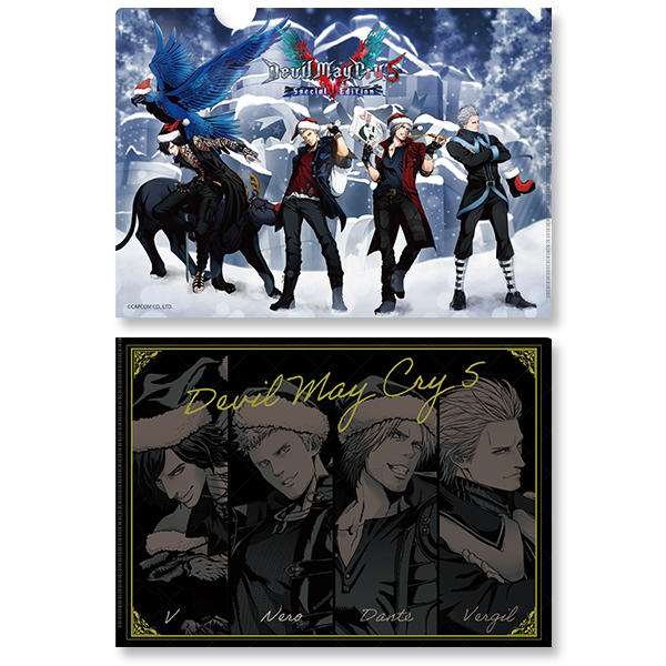 DMC5 Special Edition × CAPCOM STORE Xmas クリアファイルA