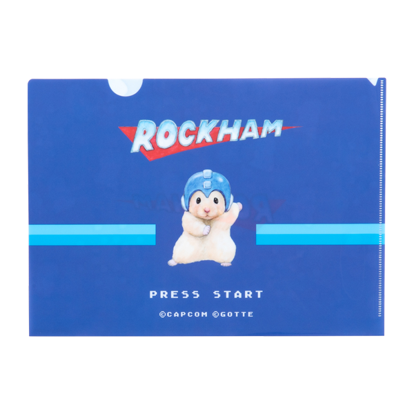 助六の日常×ロックマン クリアファイル(決めポーズ)