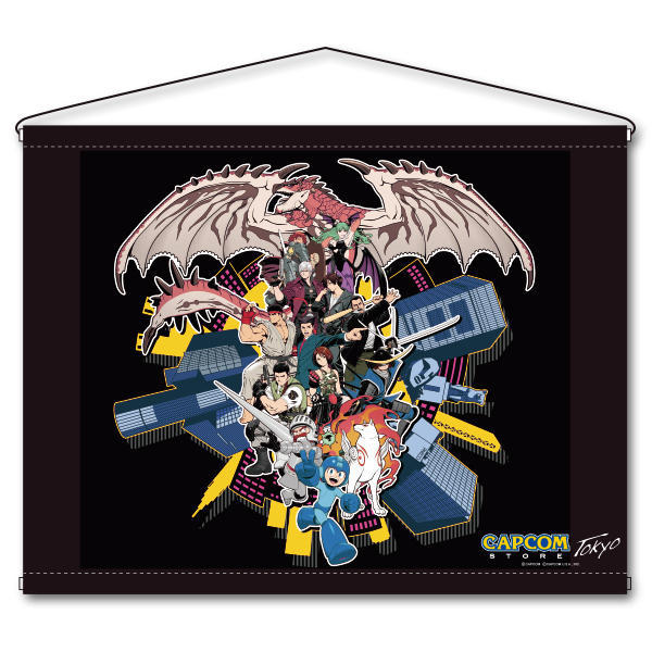CAPCOM STORE TOKYO タペストリー