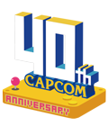 カプコン40周年ロゴ