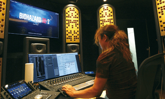The Dynamic
Mixing Stage:
our 3D audio booth