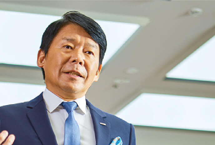 President and Chief Operating Officer (COO) Haruhiro Tsujimoto