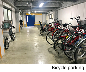 Bicycle parking