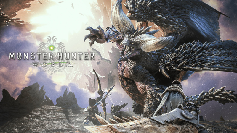 『モンスターハンター：ワールド』キーアート